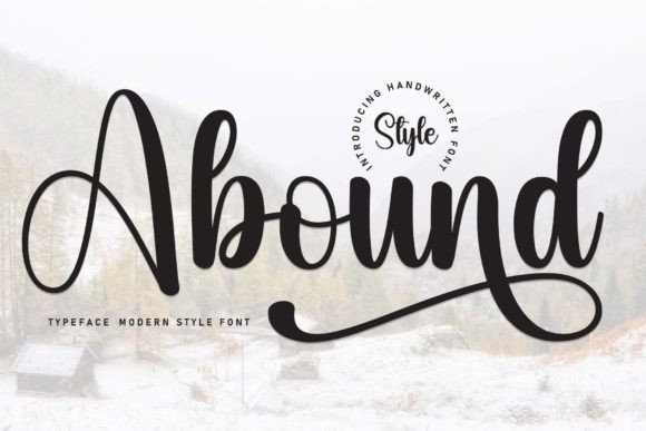 Abound Font Review: Timeless Script for Small Business Branding