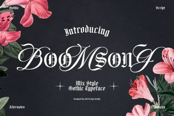 Boomsong Typeface: A Bold Script for Modern Campaigns