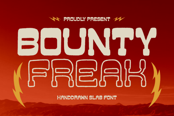 Bounty Freak: The Bold Slab Serif Font for Makers