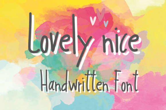 Bringing Lovely Nice Font to Life in Handmade Shops