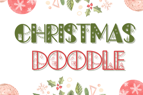 Christmas Doodle: The Perfect Decorative Font for Holiday Branding