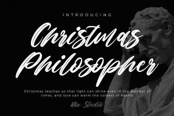 Christmas Philosopher: A Timeless Script Font for Web Design