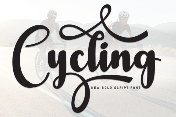 Cycling: The Sweet Handwritten Font for Branding
