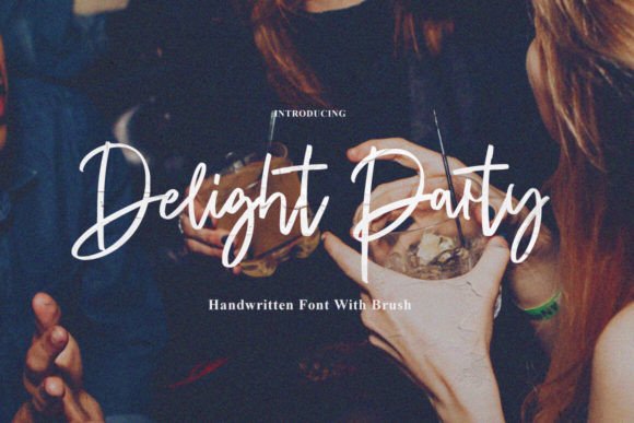 Delight Party Font: A Designer's Take on Timeless Script