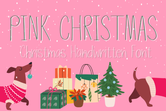 Designing with Pink Christmas: A Sweet Script for Branding