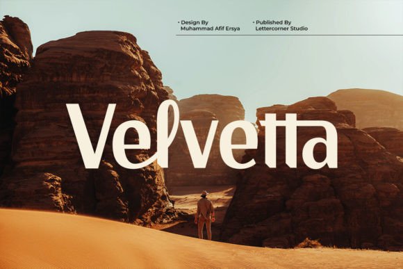 Elevate Brand Identity with the Velvetta Typeface
