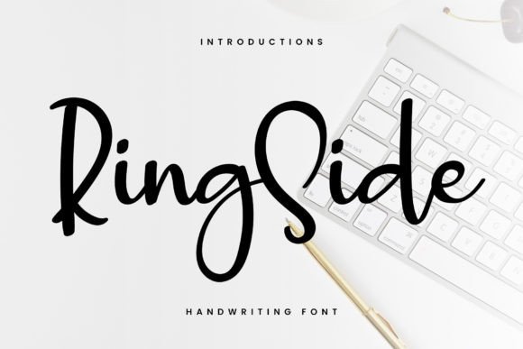 Elevate Your Brand with the Ringside Handwritten Font