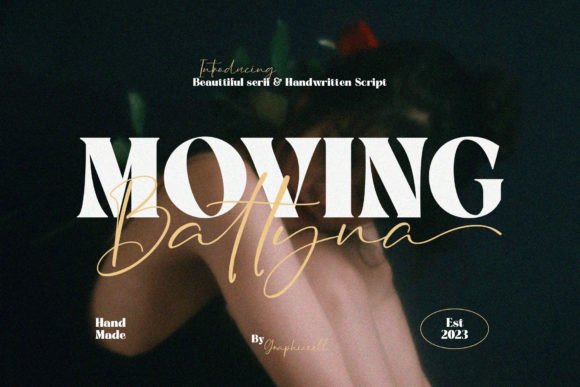 Elevating Editorial Design with Moving Battyna Typeface