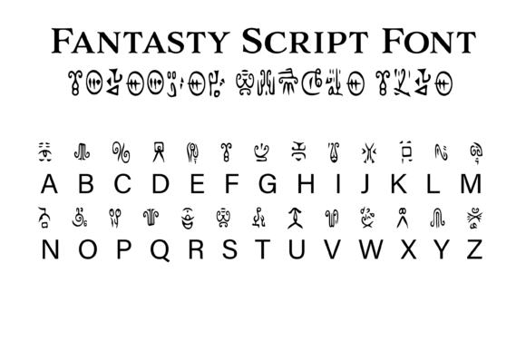 Fantasy Script 4: A Designer's Take on Decorative Fonts