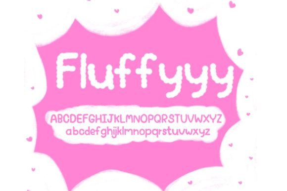 Fluffyyy: A Whimsical Script Font for Dreamy Web Design