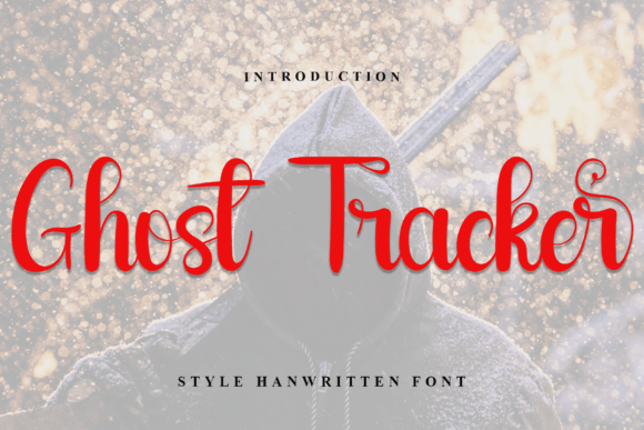 Ghost Tracker: A Timeless Script Font for Elegant Designs