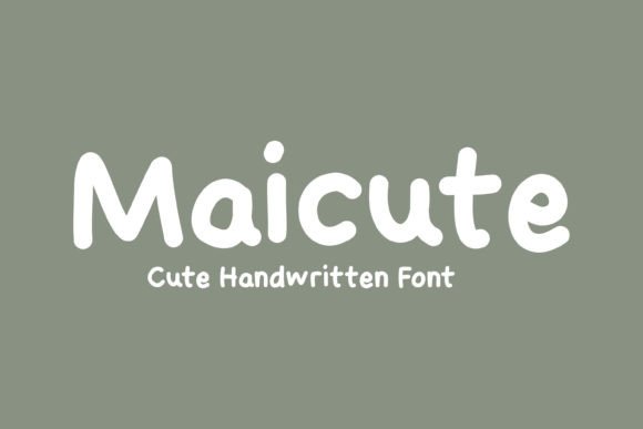 Maicute: The Friendly Script Font for Small Business Branding