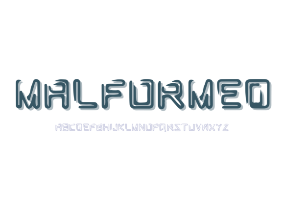 Malformed: A Unique Sans Serif Font for Bold Branding
