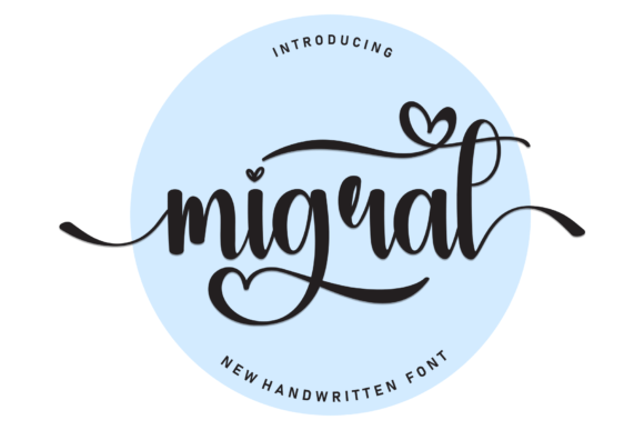 Migrat Font: A Sweet Handwritten Typeface for Web Design