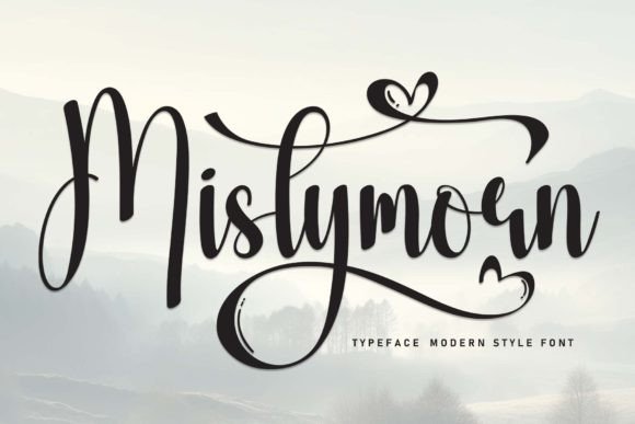 Mistymorn: The Sweet Handwritten Font for Crafters