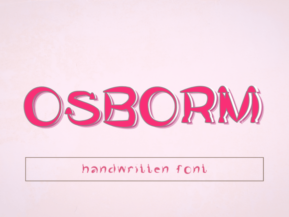 Osborm Font: A Quirky Script for Modern Web Design