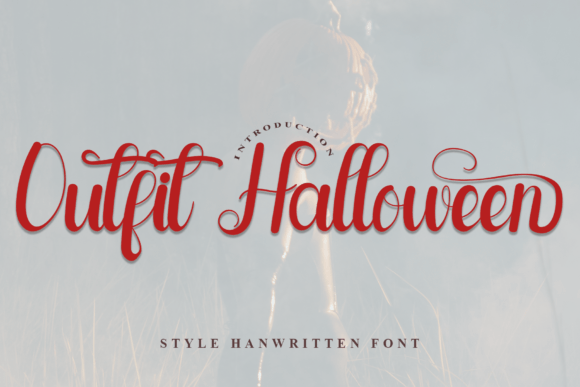 Outfit Halloween: A Timeless Script Font for Editorial Design