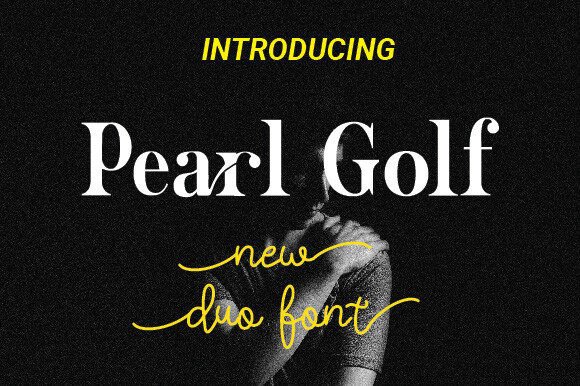 Pearl Golf: The Elegant Serif and Script Font for Crafters
