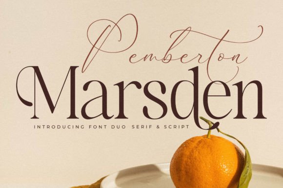 Pemberton Marsden: The Ultimate Serif for Luxury Branding