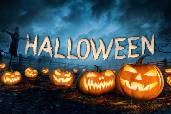 Red Halloween: A Gothic Typeface for Editorial Drama