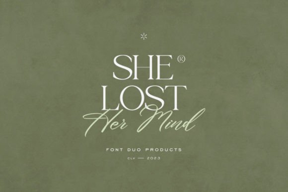 She Lost Her Mind: The Perfect Typeface for Bold Campaigns
