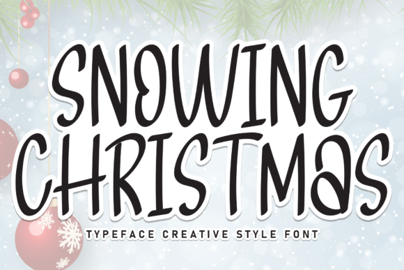 Snowing Christmas Font Review: A Sweet Script for Design
