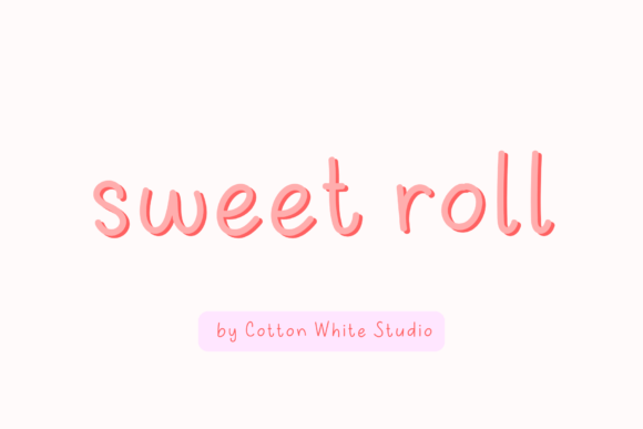 Sweet Roll: A Friendly Script Handwritten Font for Branding