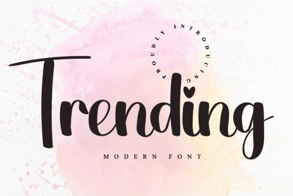 Trending: A Fresh Script Handwritten Font for Modern Branding