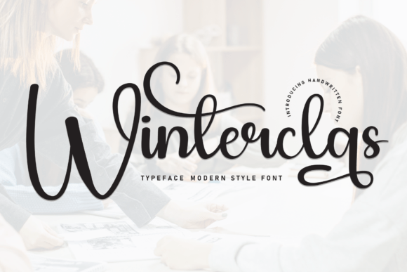 Winterclas: A Sweet Handwritten Font for Web Design